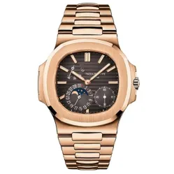 Золотые часы Patek Philippe Nautilus Power Reserve 5712/1R-001