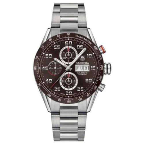 Часы TAG Heuer Carrera Calibre 16 Day Date Chronograph 43mm 210304