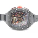 Часы Richard Mille RM 011 Automatic Flyback Chronograph NTPT LOTUS F1 Team Romain Grosjean in Rose Gold 310202