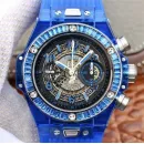 Часы Hublot Big Bang Unico Blue Sapphire 45mm (411.JL.4809.RT.1901) 030612