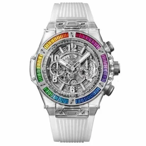 Часы Hublot Big Bang Unico Magic Sapphire 45mm (411.JX.1170.RX) 030614