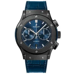 Часы Hublot Classic Fusion Chronograph Ceramic Blue 42mm 030256