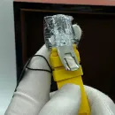 Часы Richard Mille RM 011 Automatic Flyback Chronograph Carbon on Yellow Rubber Strap 310212