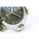 Часы Panerai 2020 PAM1056 Luminor 1950 GMT Green Dial 44mm Automatic Stainless Watch 300313