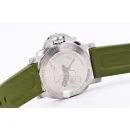 Часы Panerai 2020 PAM1056 Luminor 1950 GMT Green Dial 44mm Automatic Stainless Watch 300313