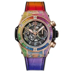 Часы Hublot Big Bang Unico 42 mm Unico King Gold Rainbow 441.OX.9910.LR.0999 030623
