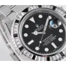 Часы Rolex GMT-Master II White Gold diamonds and black sapphires 116759 SANR 021121