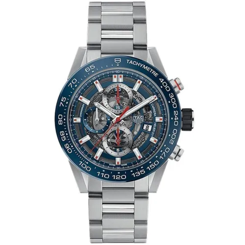 Часы TAG Heuer Carrera Calibre 01 Automatic Chronograph 43 мм CAR201T.BA0766 210431
