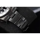 Часы Black PVD Rolex GMT Master II Red Rubber Blaken Version 021123