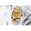 Часы Rolex Sky-Dweller Yellow Rolesor 326933 Champagne 022105