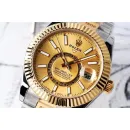 Часы Rolex Sky-Dweller Yellow Rolesor 326933 Champagne 022105