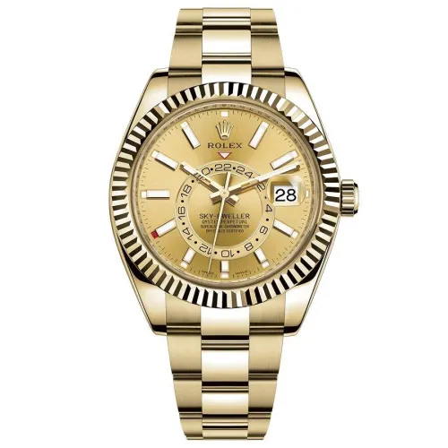 Часы Rolex Sky-Dweller Yellow Gold 326938 Champagne-colour 022107