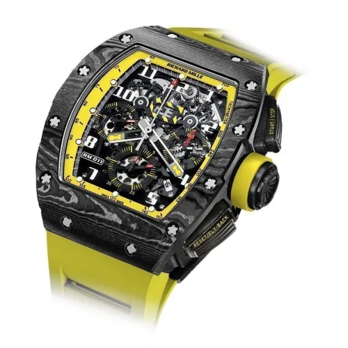 Часы Richard Mille RM 011 flyback Chronograph Yellow Storm 310223