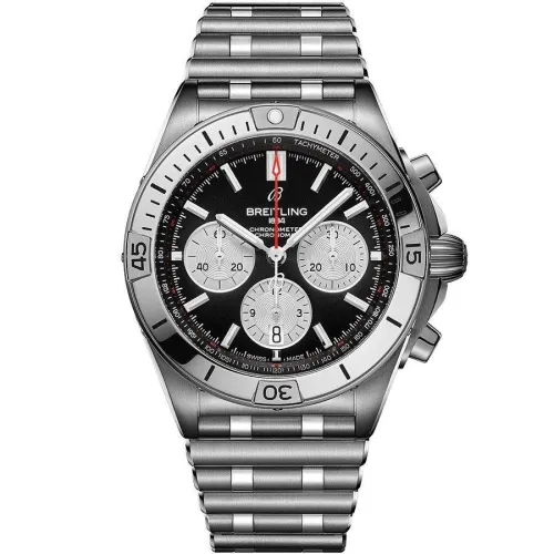 Часы Breitling Chronomat B01 42 Steel - Black AB0134101B1A1 270232