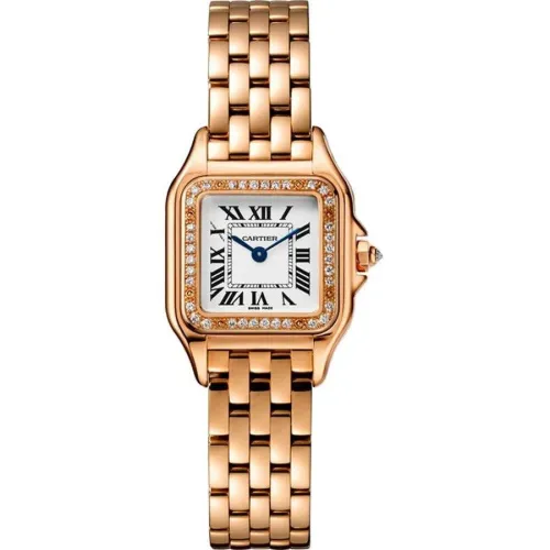 Часы Cartier Panthere de Cartier Small model, pink gold, diamonds WJPN0008 060421