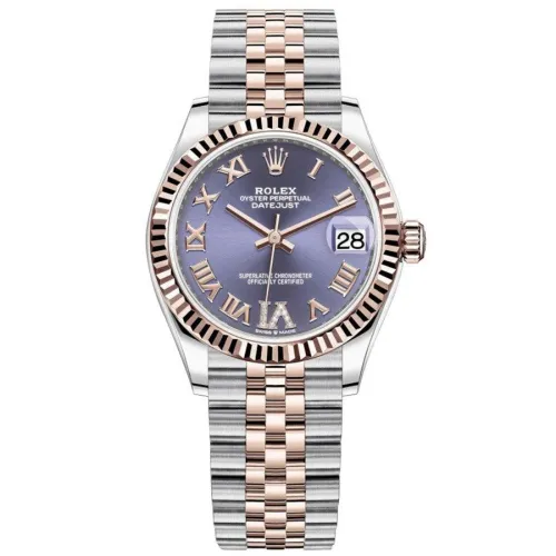 Часы Rolex Datejust 31 Everose Rolesor Fluted Jubilee 278271-0020 020236