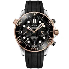 Часы Omega Seamaster Diver 300M Omega Co-Axial Master Chronometer Chronograph 44 mm 210.22.44.51.01.001 290129
