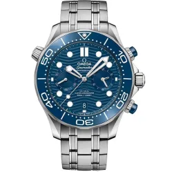Часы Omega Seamaster Diver 300M Omega Co-Axial Master Chronometer Chronograph 44 mm 210.30.44.51.03.001 290132