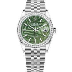 Часы Rolex Datejust 36 White Rolesor Diamonds Jubilee bracelet 126284RBR-0039 020358