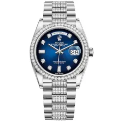 Часы Rolex Day-Date 36 White gold Bezel set with diamond President Bracelet 128349rbr-0016 020649