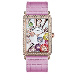 Часы Franck Muller Long Island Peony 952 QZ REL MOP COL DRM PEO D 5N 080601
