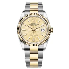 Часы Rolex Datejust 36 Yellow Rolesor Oyster bracelet 126233-0040 020370