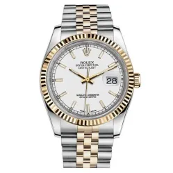 Часы Rolex Datejust 36 white index dial Jubilee 116233 020384