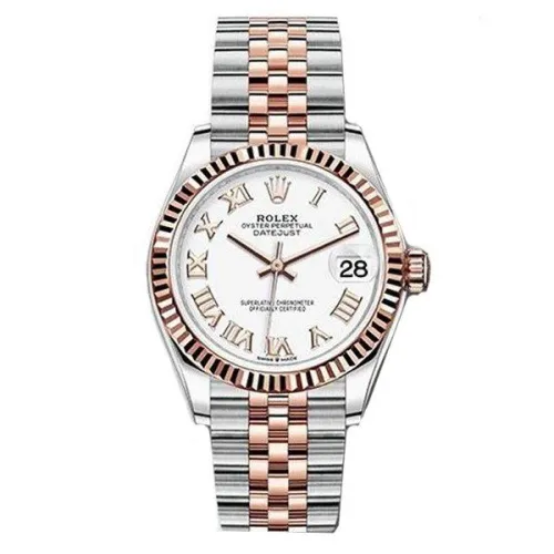 Часы Rolex Datejust 36 white Roman dial Jubilee 116231 020306
