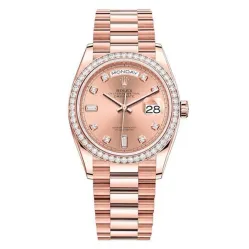 Часы Rolex Day Date Ladies Rose colour set with diamonds 128345RBR 020658