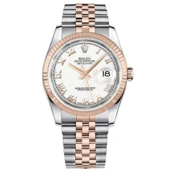 Часы Rolex Datejust 36 white Roman dial Jubilee 116231 020378