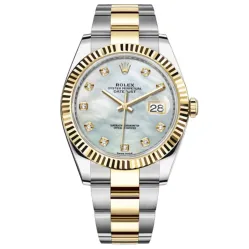 Часы Rolex Datejust 41 126333 White mother-of-pearl Oyster Bracelet 020484