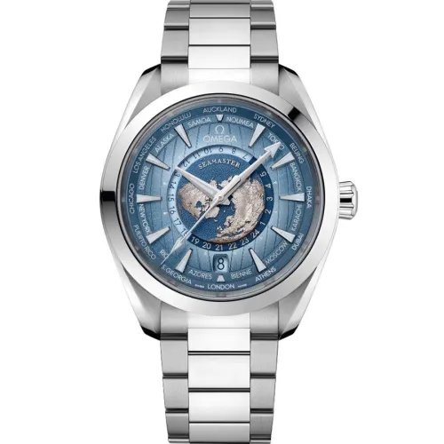 Часы Omega Seamaster Aqua Terra 150M Co-Axial Master Chronometer Gmt Worldtimer 43 Mm 220.10.43.22.03.002. 290531